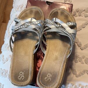 SO Women's Silver Sandals